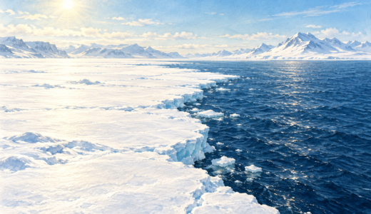 アルベドとは？雪と海の反射率の違いと氷が減ると温まりやすくなる理由
