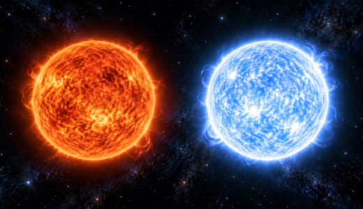 星の色と温度の関係は？赤い星より青い星が熱い理由と観察のコツ