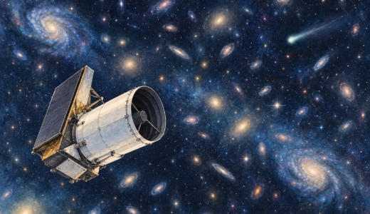 ユークリッド宇宙望遠鏡が新彗星を発見！C/2026 S1と暗い宇宙を探る役割
