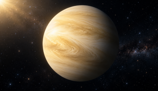金星の自転はなぜ逆？243日と117日の違い・西から昇る太陽を解説